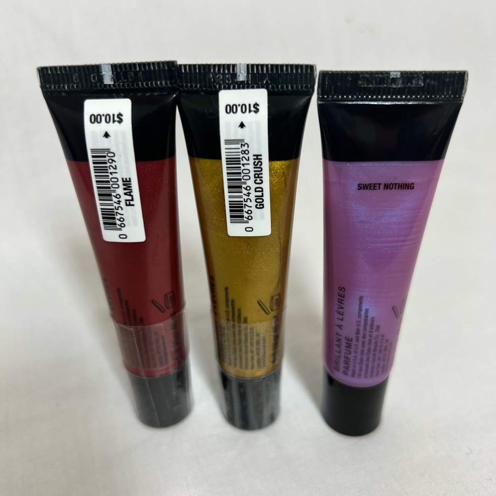 3PCS Victoria’s Secret Total shine Addict flavored Lip Gloss - Picture 2 of 4